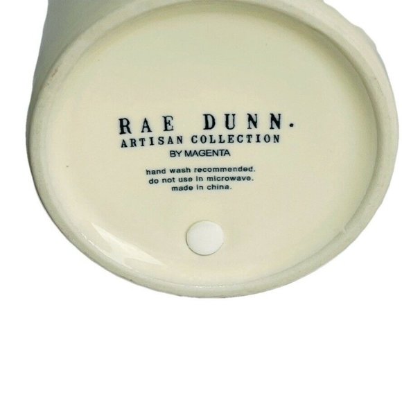 RAE DUNN ARTISAN COLLECTION by MAGENTA "HUSTLE" Travel Mug Covered Tumbler NEW - Picture 9 of 9